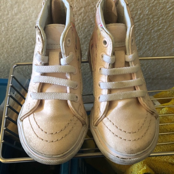 Toddler unicorn Vans like new - Picture 2 of 4